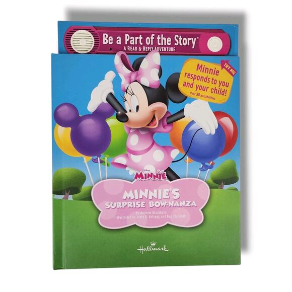 Minnies Surprise Bow-Nanza Be A Part of the Story Read & Reply Adventure Book - Picture 1 of 10